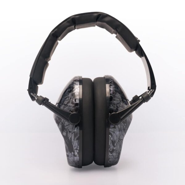 Noise Cancelling Ear Defenders Dark Grey Front
