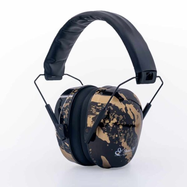 Noise Cancelling Ear Defenders Gold