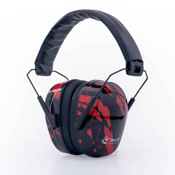 Noise Cancelling Ear Defenders Red