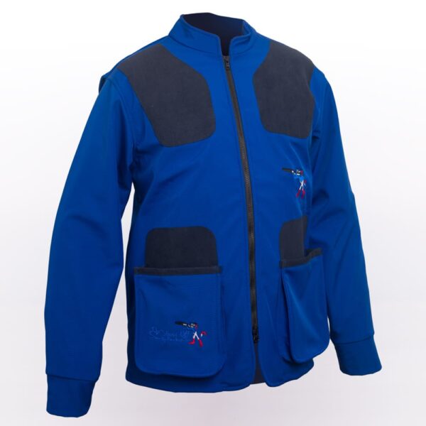 Shoot-Off Winter Jacket in Blue