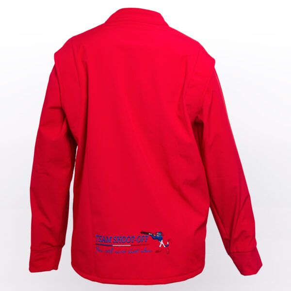 Shoot-Off Winter Jacket in Red Back